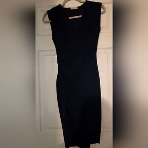 Elegant Navy Blue Evening Dress